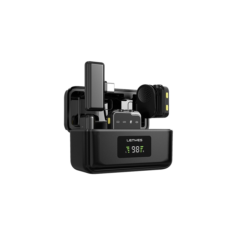 Lenyes Magnetic Button Microphone-LM205