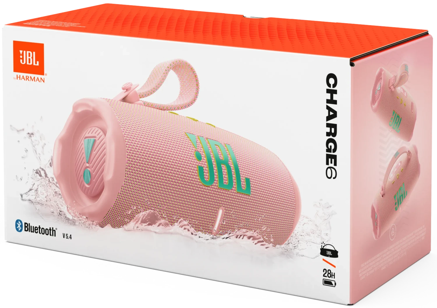 JBl Speaker Bluetooth Charge 6 (Pink)