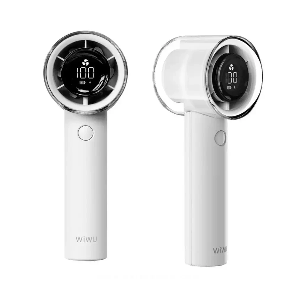 WiWU Hurricane High Speed Handheld Fan-FS011 مروحة محمولة عالية السرعة Hurricane Fan