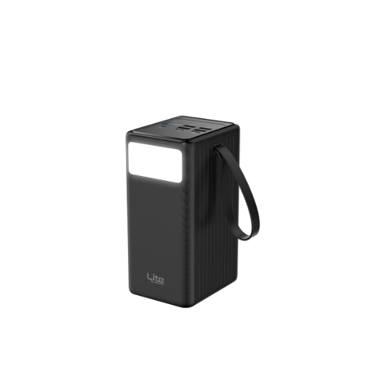 Moxedo Lite Multi-Port 40,000mAh-65W- Mini Power Station-Black--محطة طاقة محمولة (باور بانك)