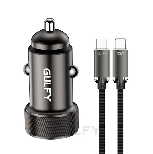 Gulfy Car Charger 30W USB-C TO Lightning-1M-G-93-L