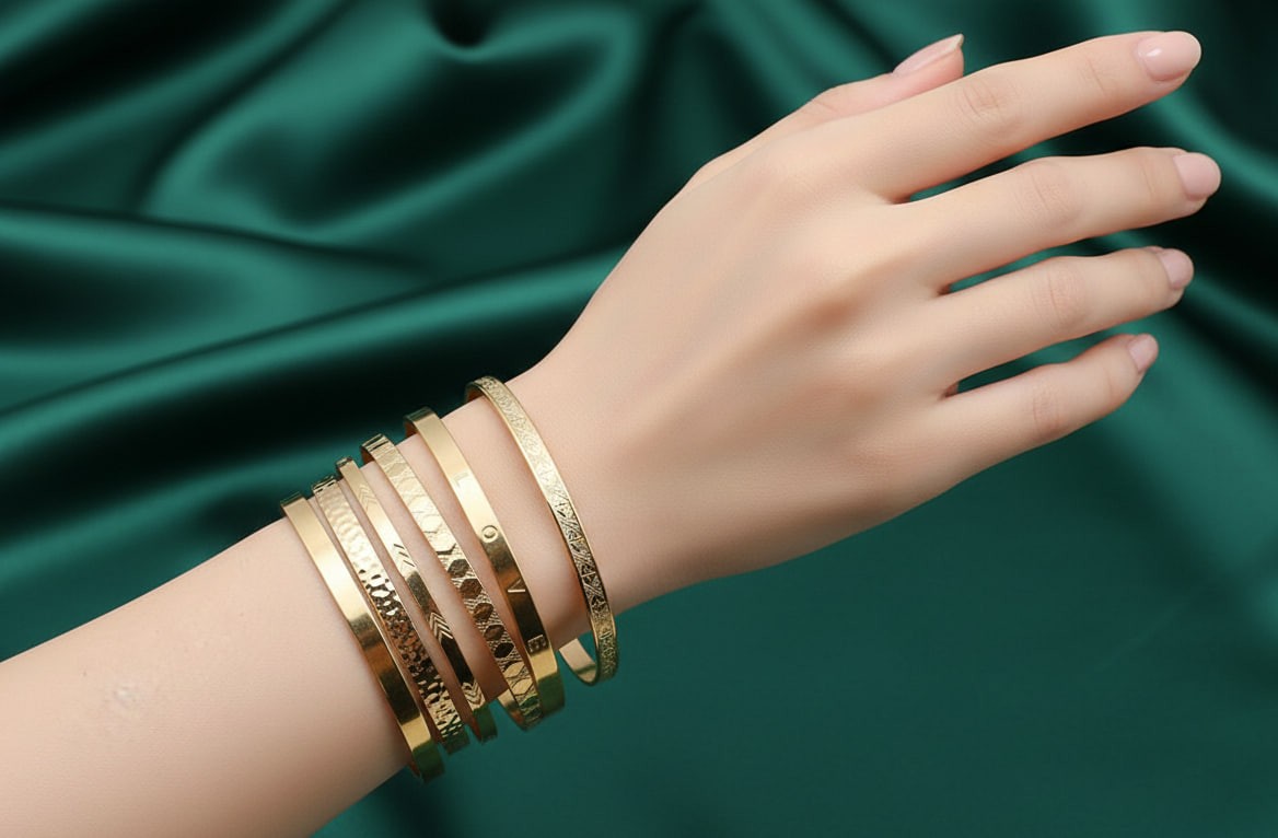 Multi Design Stackable Bracelets