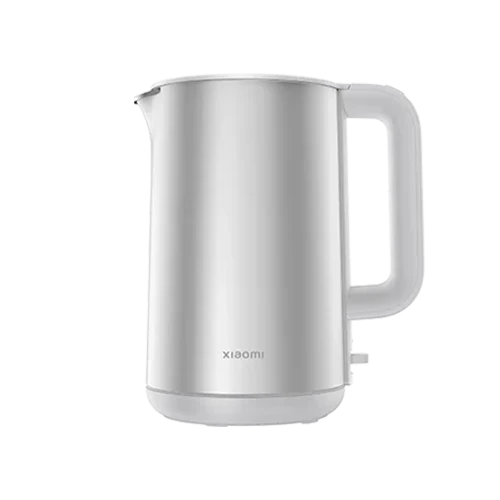 Xiaomi Double Wall Electric Kettle Silver غلاية شاومي الكهربائية بجدار مزدوج