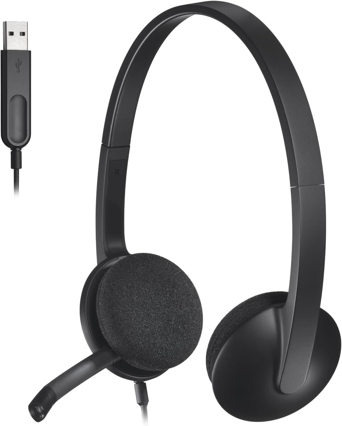 Logitech USB Computer Headset H340 سماعة كومبيوتر لوجيتك