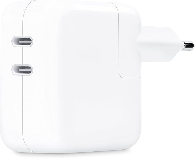 Apple 35W Dual USB-C Power Adapter-White