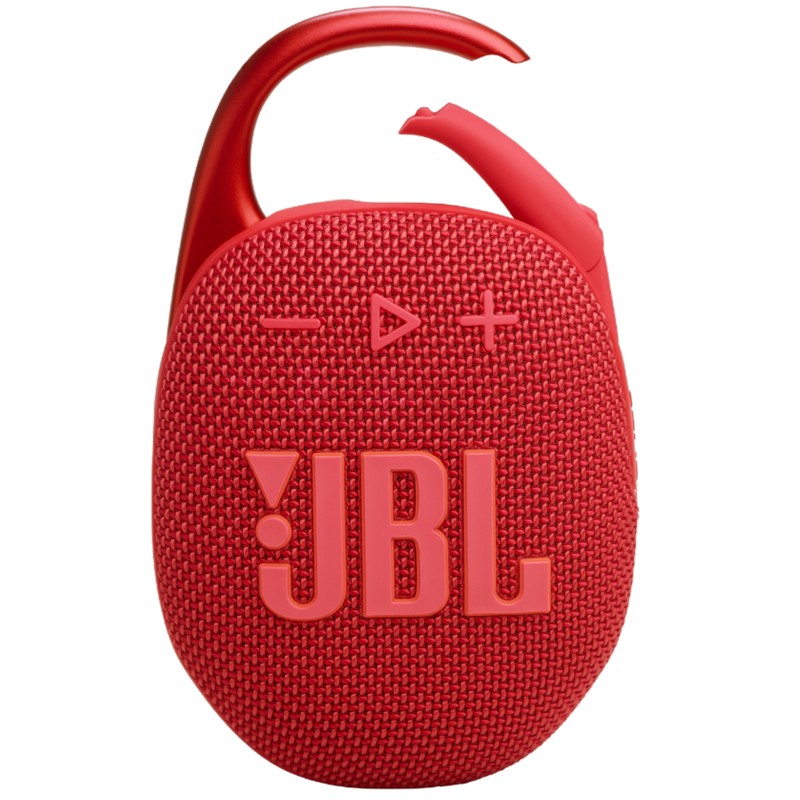 JBL Clip 5 Ultra-Portable Bluetooth Speaker/ Red