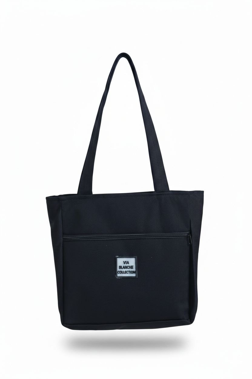 Multi-Pocket Casual Shoulder Bag