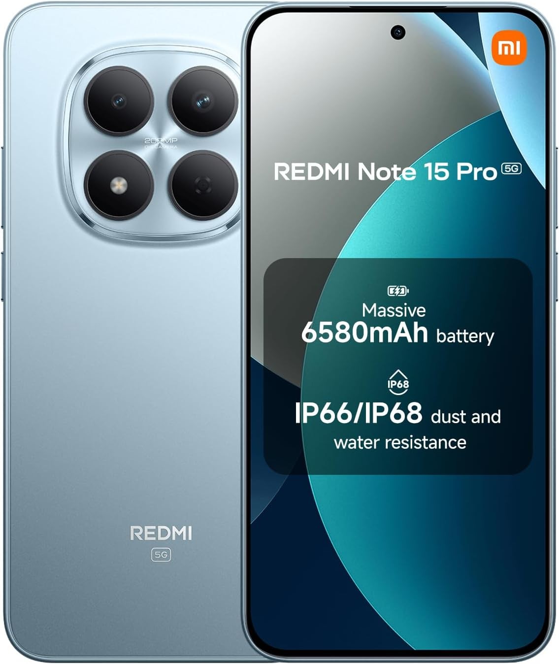 Redmi Note 15 Pro 5G 12/256GB (Glacier Blue)