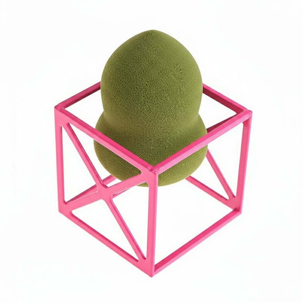 Base base rack for cosmetic sponge