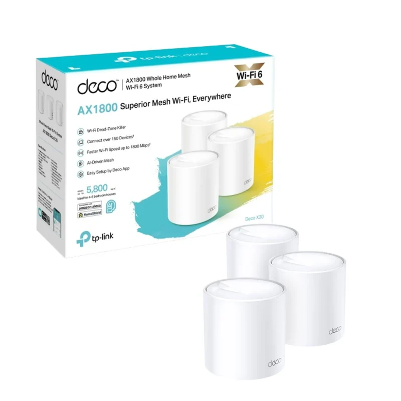 TP-Link Deco X20-AX1800-3-pack