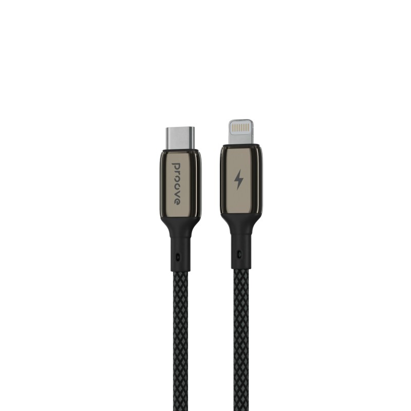 Proove Cable USB-C to Lightning 27W-1M-Black