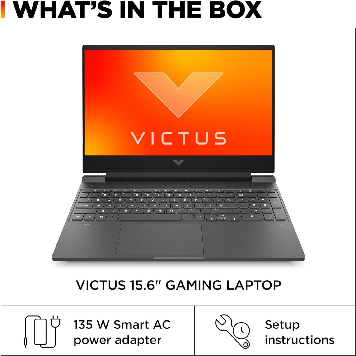 Laptop HP Gaming Victus 8/512GB-Core i5-15-fa2013dx-لابتوب اتش بيب فيكتوس
