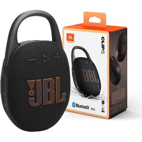 JBL Clip 5 Ultra-Portable Bluetooth Speaker/ Black