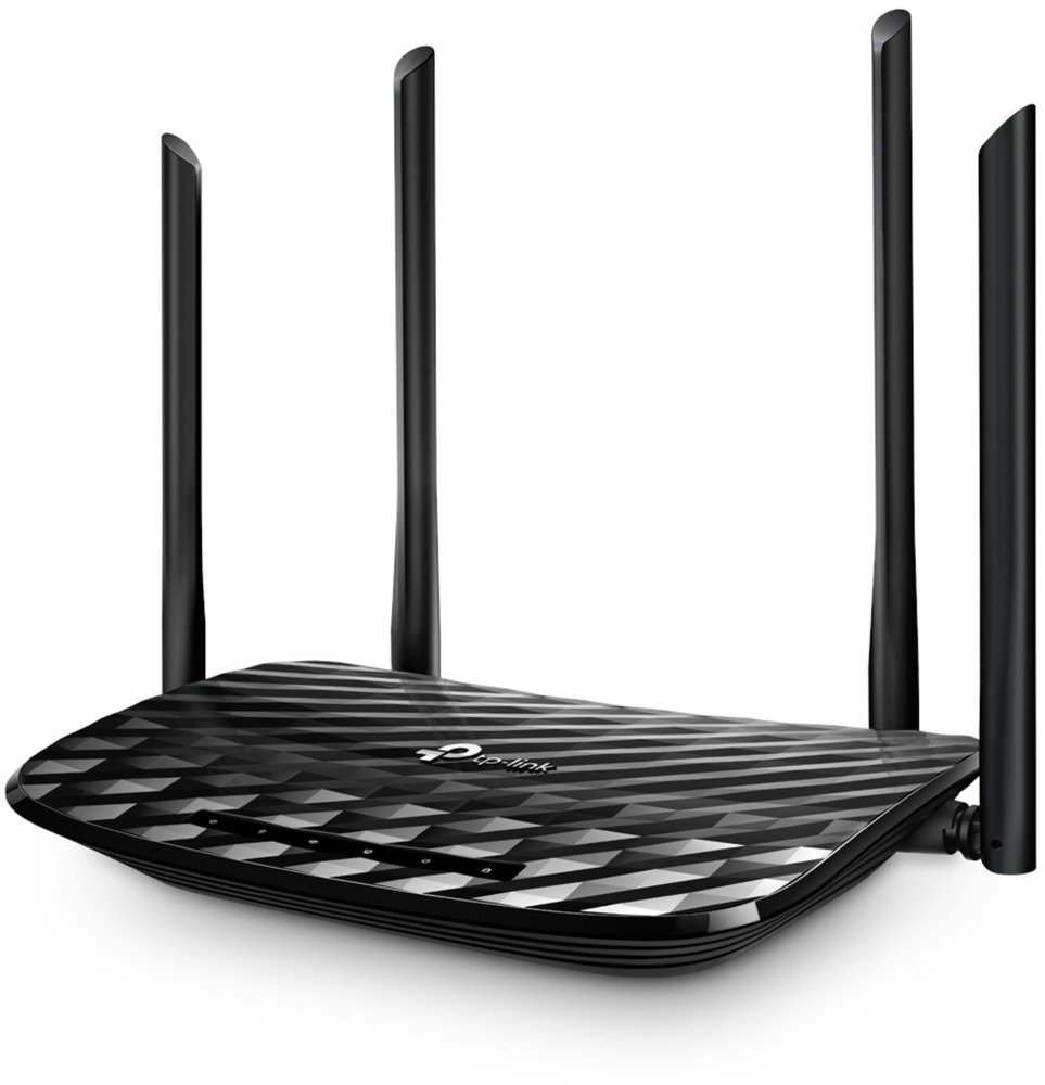 راوتر تي بي لينك آرشر C6 لاسلكي شبكي (Mesh) بتكولوجيا AC1200 (TP-Link Mesh Wi-Fi Router Archer C6 - AC1200)