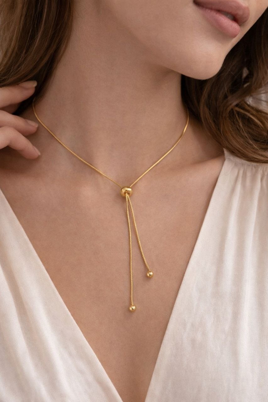 The Infinite Glide Bolo Necklace