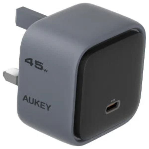Aukey Comet 45W PD Wall Charger PA-C2 (Gray)شاحن اوكي