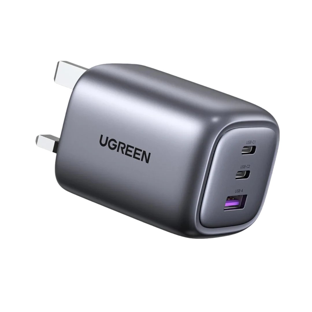 UGREEN Nexode 65W Fast Charger UK 3-Port-CD306
