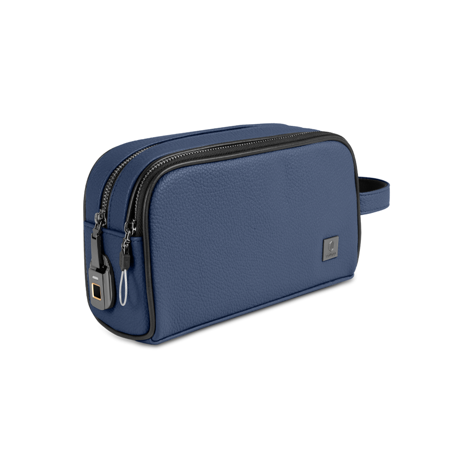 Wiwu Phantom Fingerprint Lock Pouch Pro-Blue