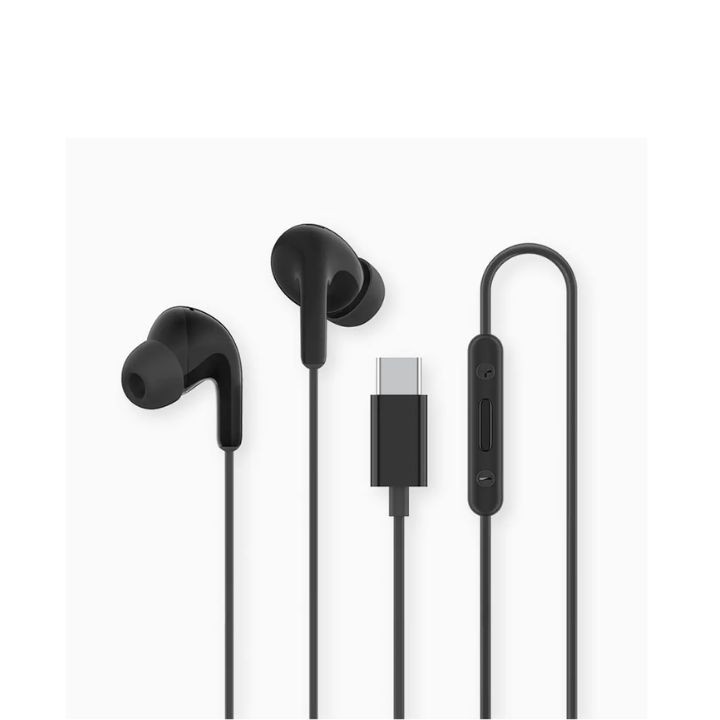 Xiaomi Earphones Type-C -Black--سماعه تايب سي سلكية من شاومي أسود